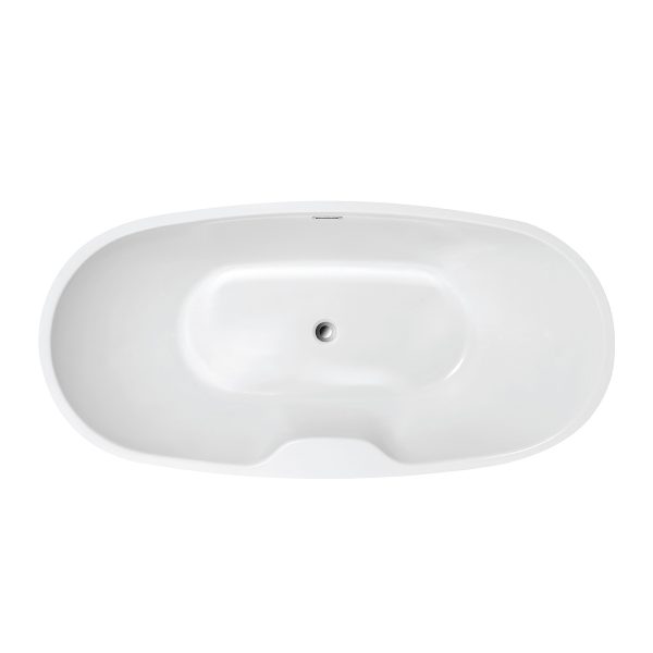 Ava™ Seamless Whitley™ Freestanding Bathtub