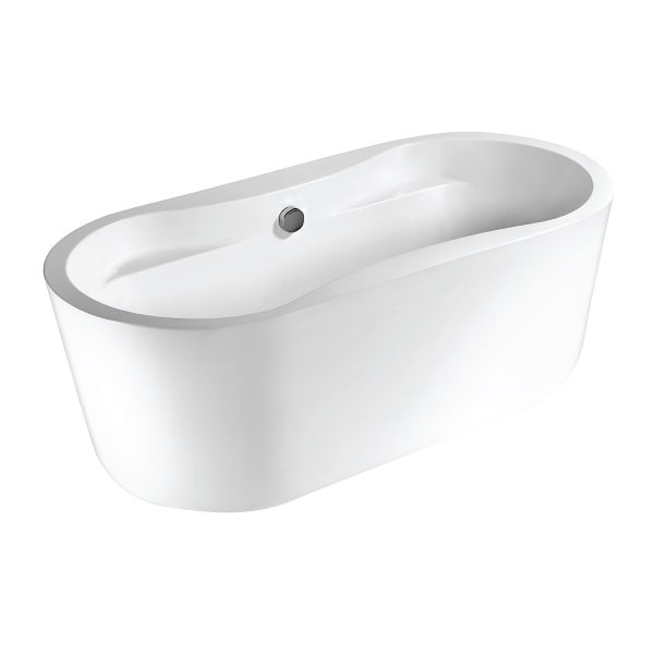 Ingrid™ Seamless Whitley™ Freestanding Bathtub