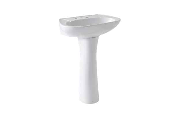 Maximo Vitreous China, Pedestal Lavatory