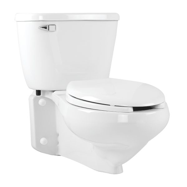 Quantum® 1.28 Elongated Rear-Outlet Wall-Mount Toilet Combination