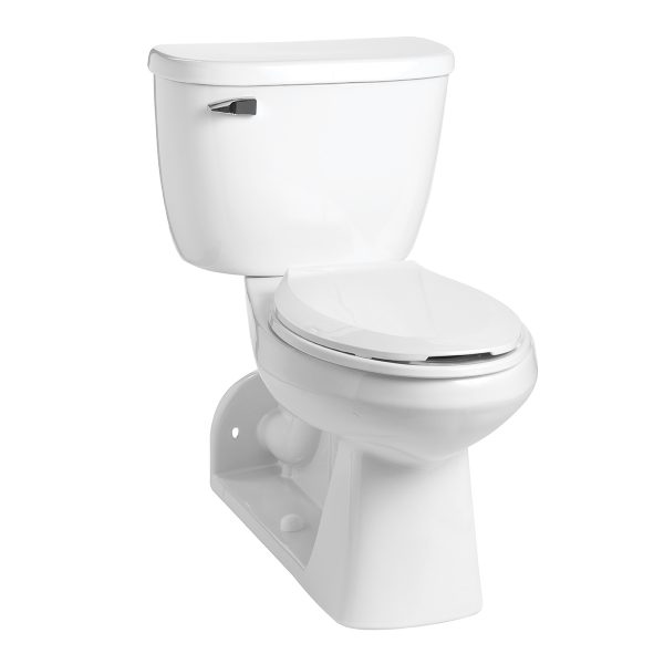 Quantum® 1.28 Elongated SmartHeight™ Rear-Outlet Floor-Mount Toilet Combination