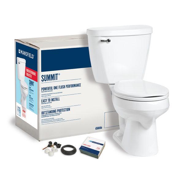 Summit® 1.6 Round Complete Toilet Kit